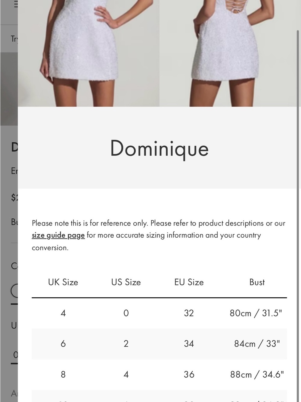 Oh Polly Dominique Embellished Structured A-Line Mini Dress in White - Picture 10 of 13